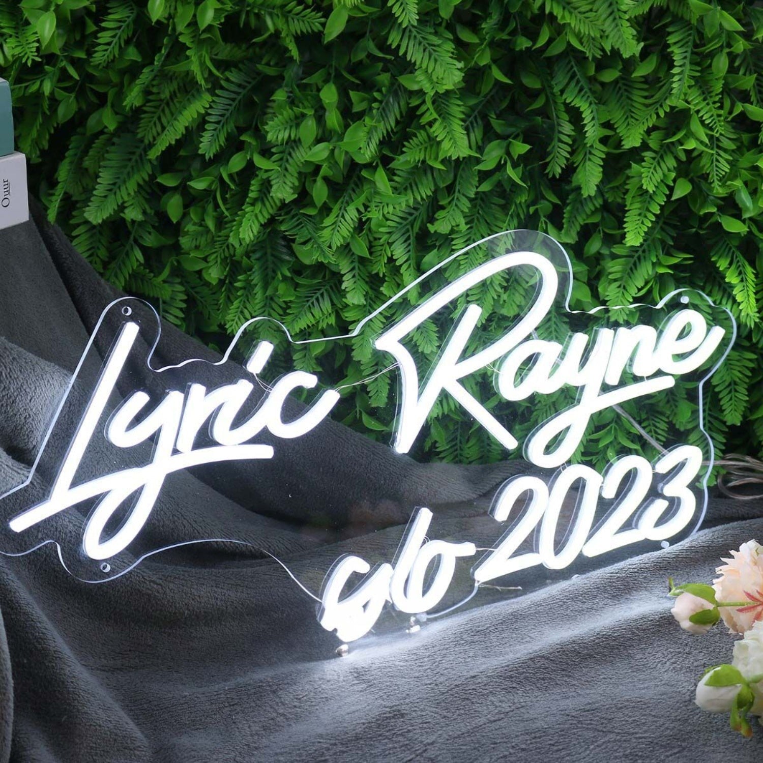 Lyric Rayne 2023 White Led Neon Sign - Shineneon