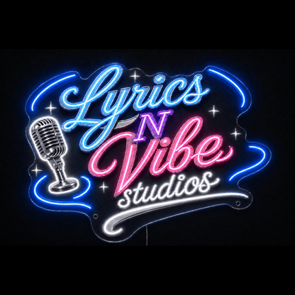 Lyrics N Vibe Studio Custom Business LED Neon Sign - Shineneon