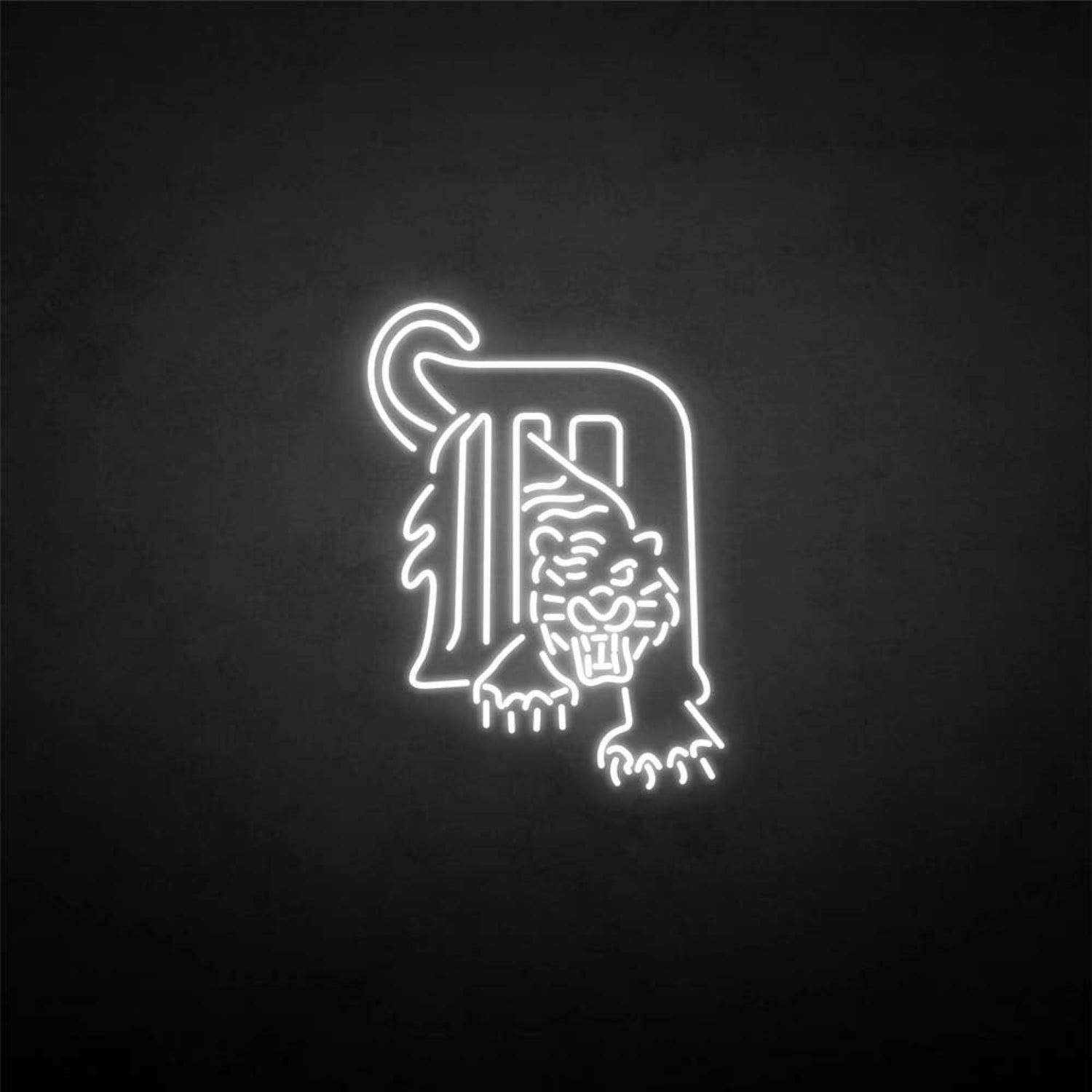 M Tiger Led Neon Sign - Shineneon