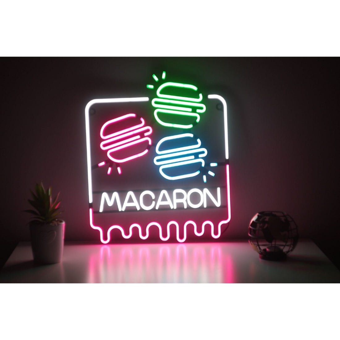 Macaron Dessert Led Sign Business Neon Sign - Shineneon