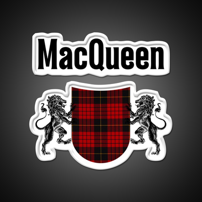 Macqueen Clan Scottish Name Whiskey Drink Bar Led Neon Sign Rgb Color