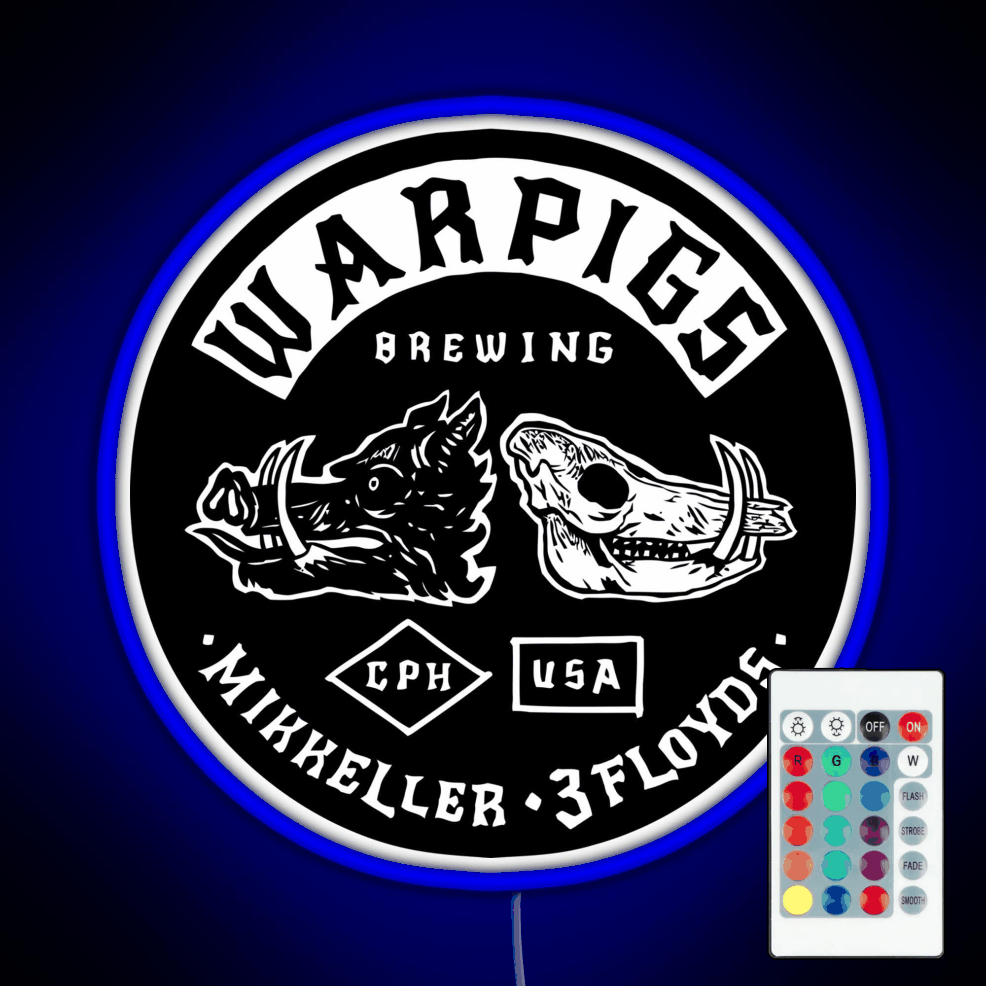 Mad Head Brewing Rgb Led Neon Sign Pop Wall Art