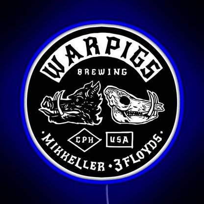 Mad Head Brewing Rgb Led Neon Sign Pop Wall Art - Shineneon