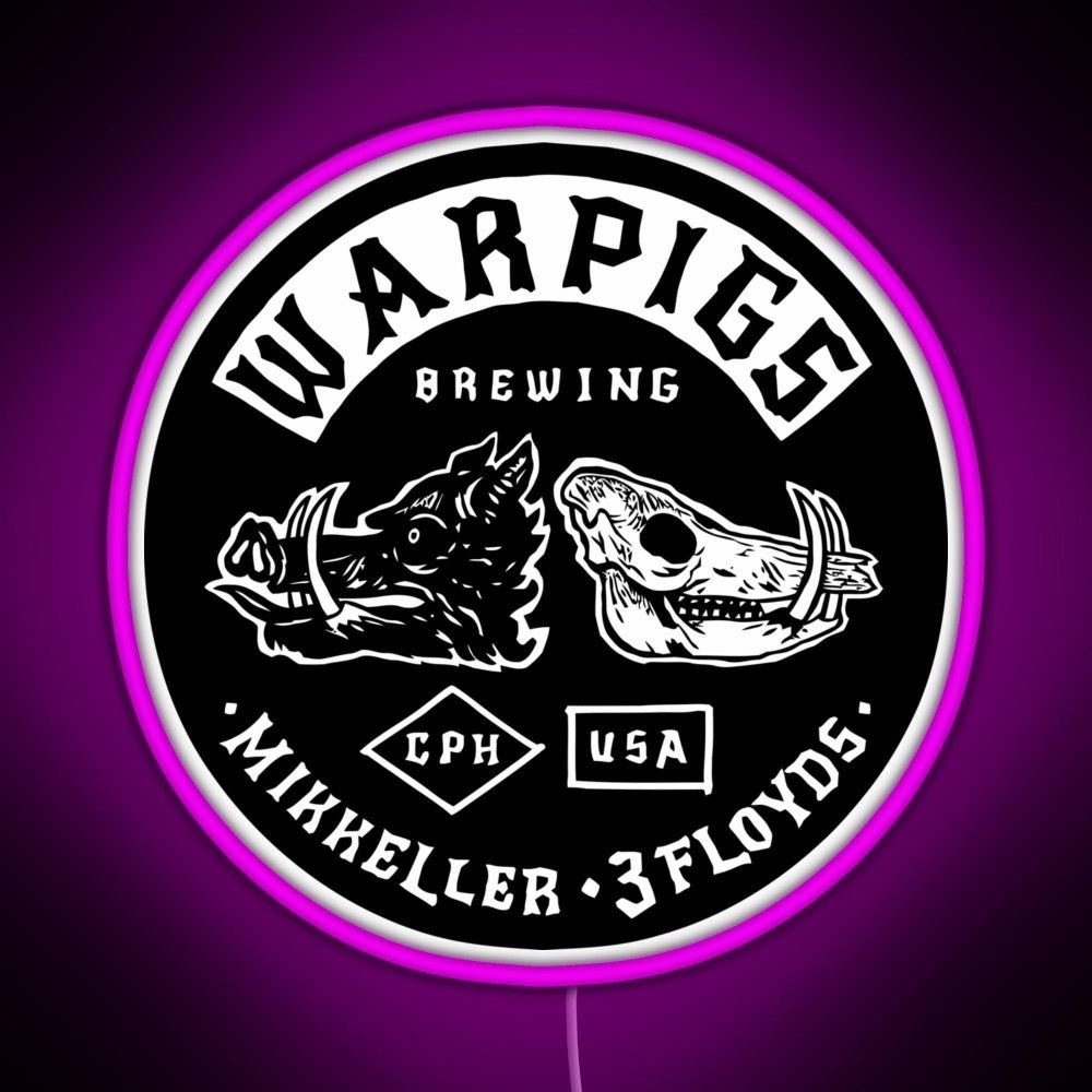 Mad Head Brewing Rgb Led Neon Sign Pop Wall Art - Shineneon