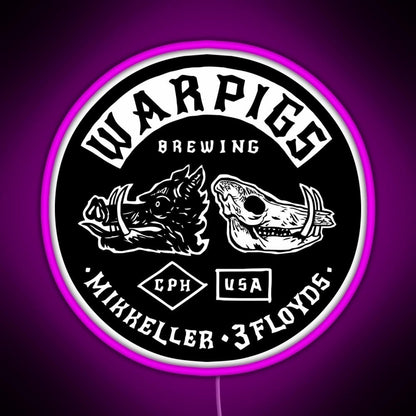 Mad Head Brewing Rgb Led Neon Sign Pop Wall Art - Shineneon