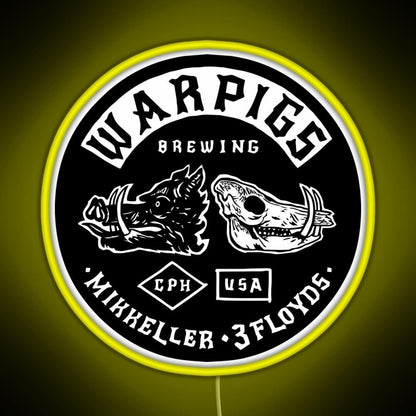 Mad Head Brewing Rgb Led Neon Sign Pop Wall Art - Shineneon