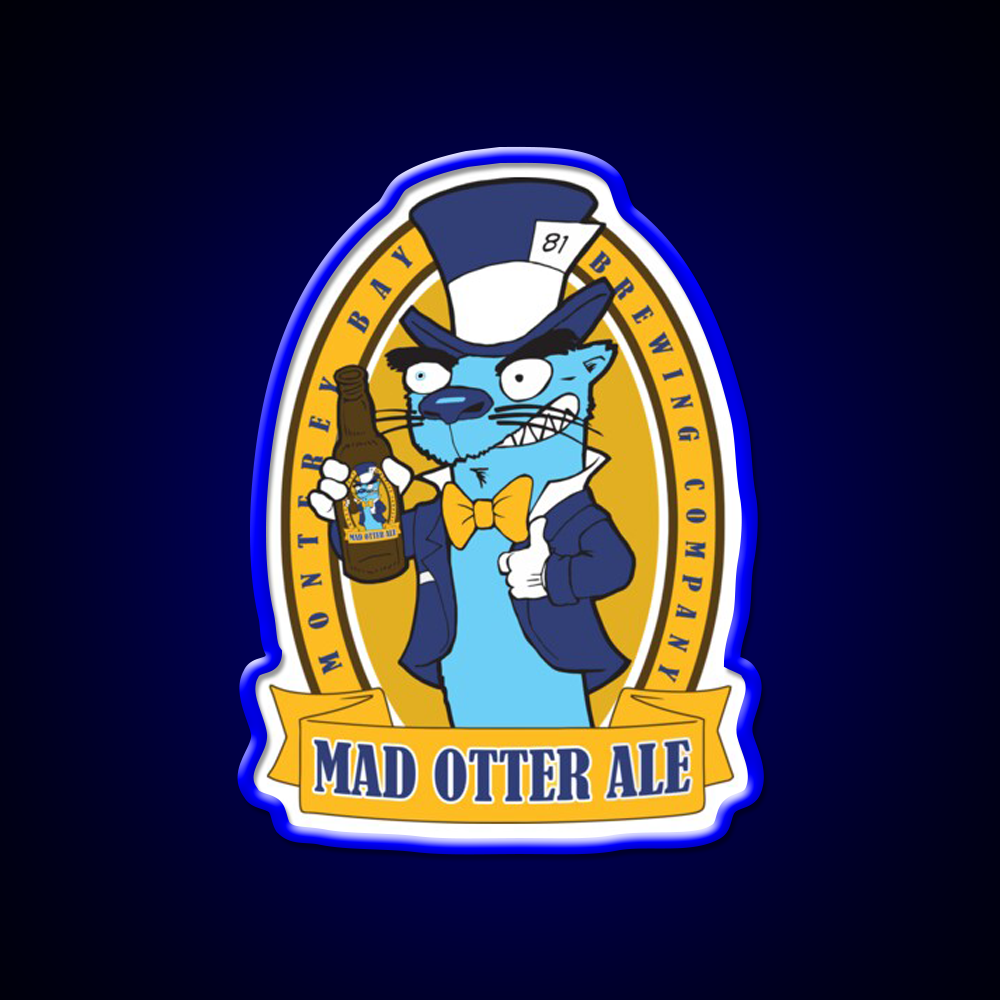Mad Otter Ale Beer Bar Decor Led Neon Sign Rgb Color - LED neon sign view 5