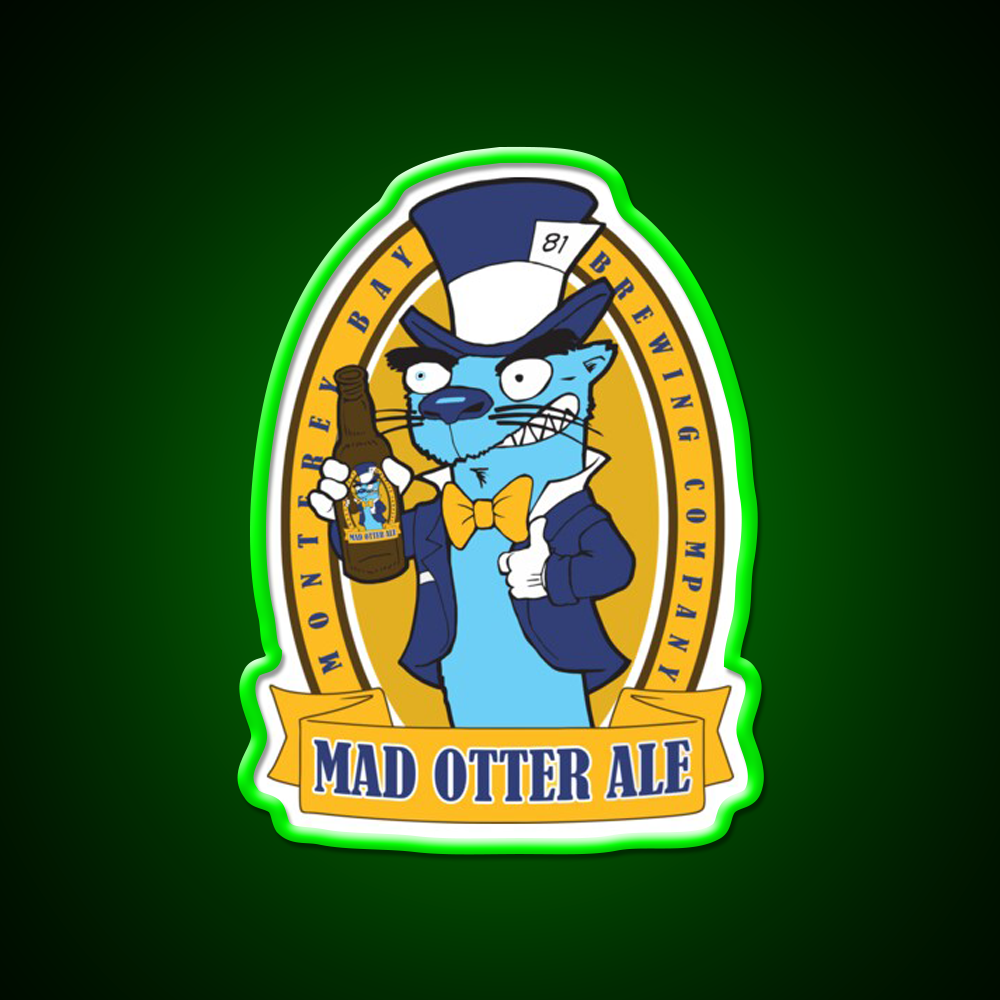 Mad Otter Ale Beer Bar Decor Led Neon Sign Rgb Color - LED neon sign view 8