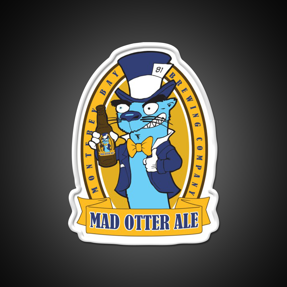 Mad Otter Ale Beer Bar Decor Led Neon Sign Rgb Color - LED neon sign view 11