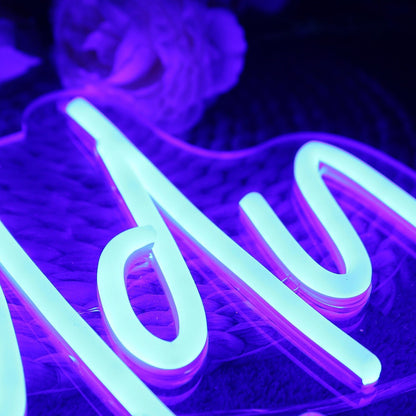 Maddy Blue Led Neon Sign - Shineneon