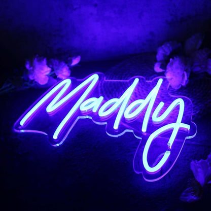 Maddy Blue Led Neon Sign - Shineneon