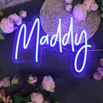 Maddy Blue Led Neon Sign - Shineneon