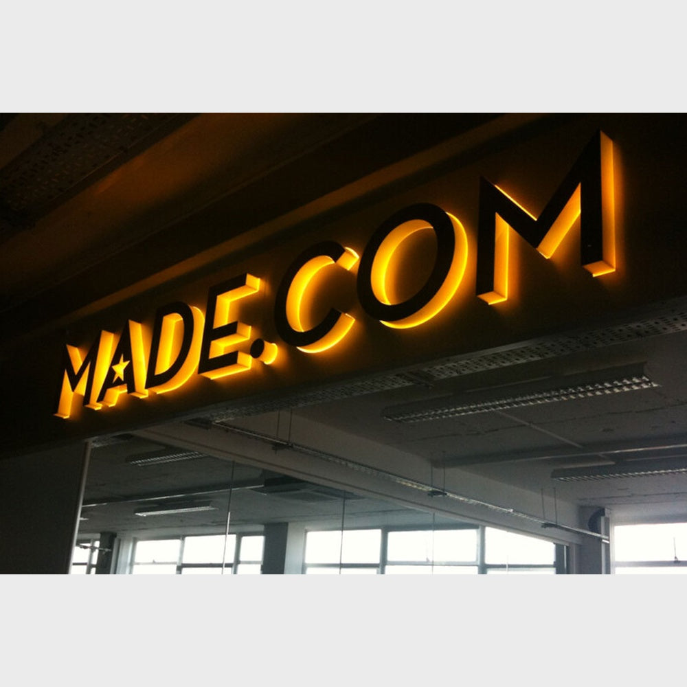 Made Come 3D Backlit Channel Letters Led Light Sign