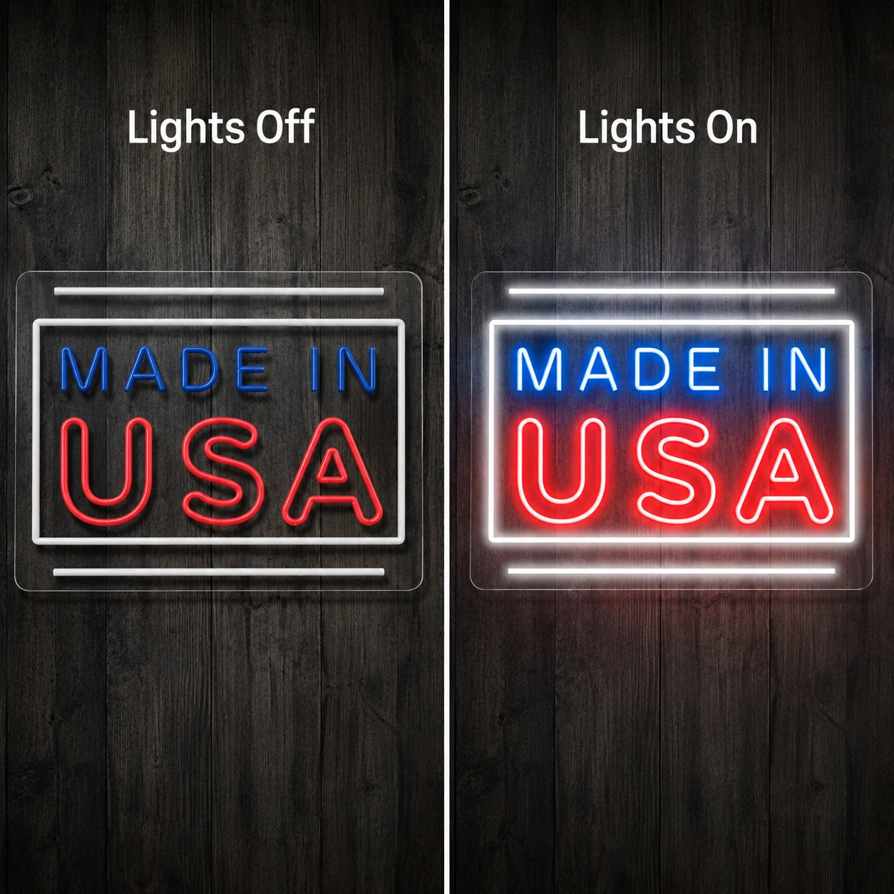 Made In USA LED Neon Sign main product image