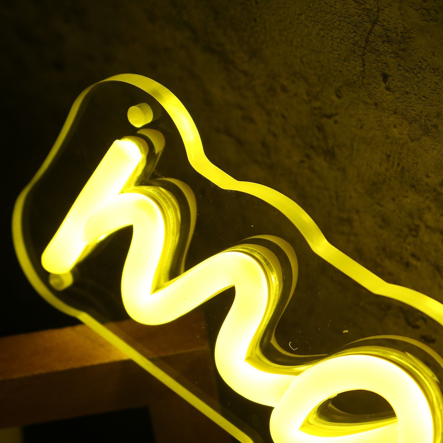 Made You Look Yellow Led Neon Sign - Shineneon