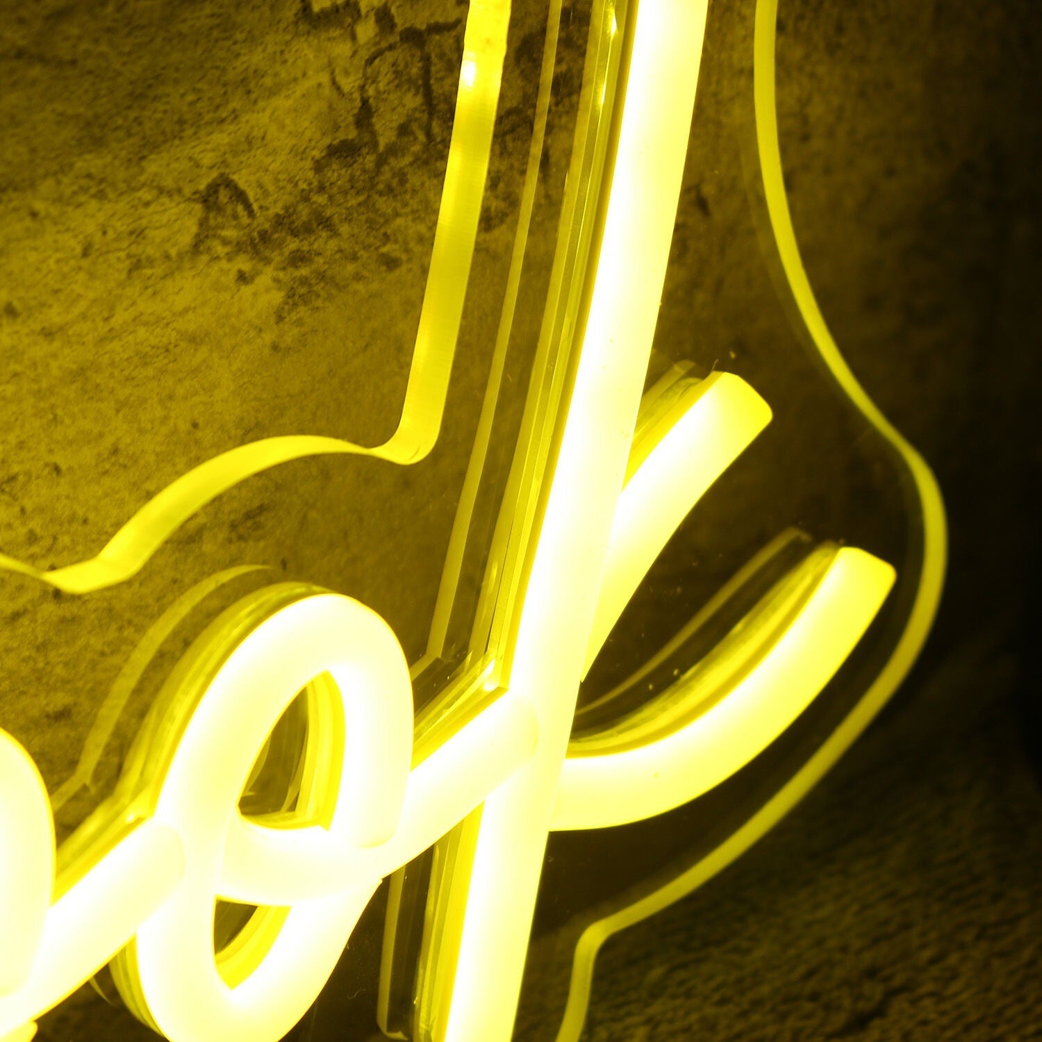 Made You Look Yellow Led Neon Sign - Shineneon