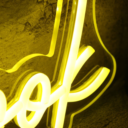 Made You Look Yellow Led Neon Sign - Shineneon