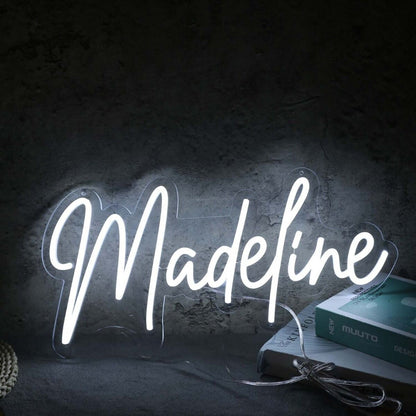 Madeline White Led Neon Sign - Shineneon