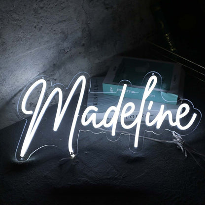 Madeline White Led Neon Sign - Shineneon