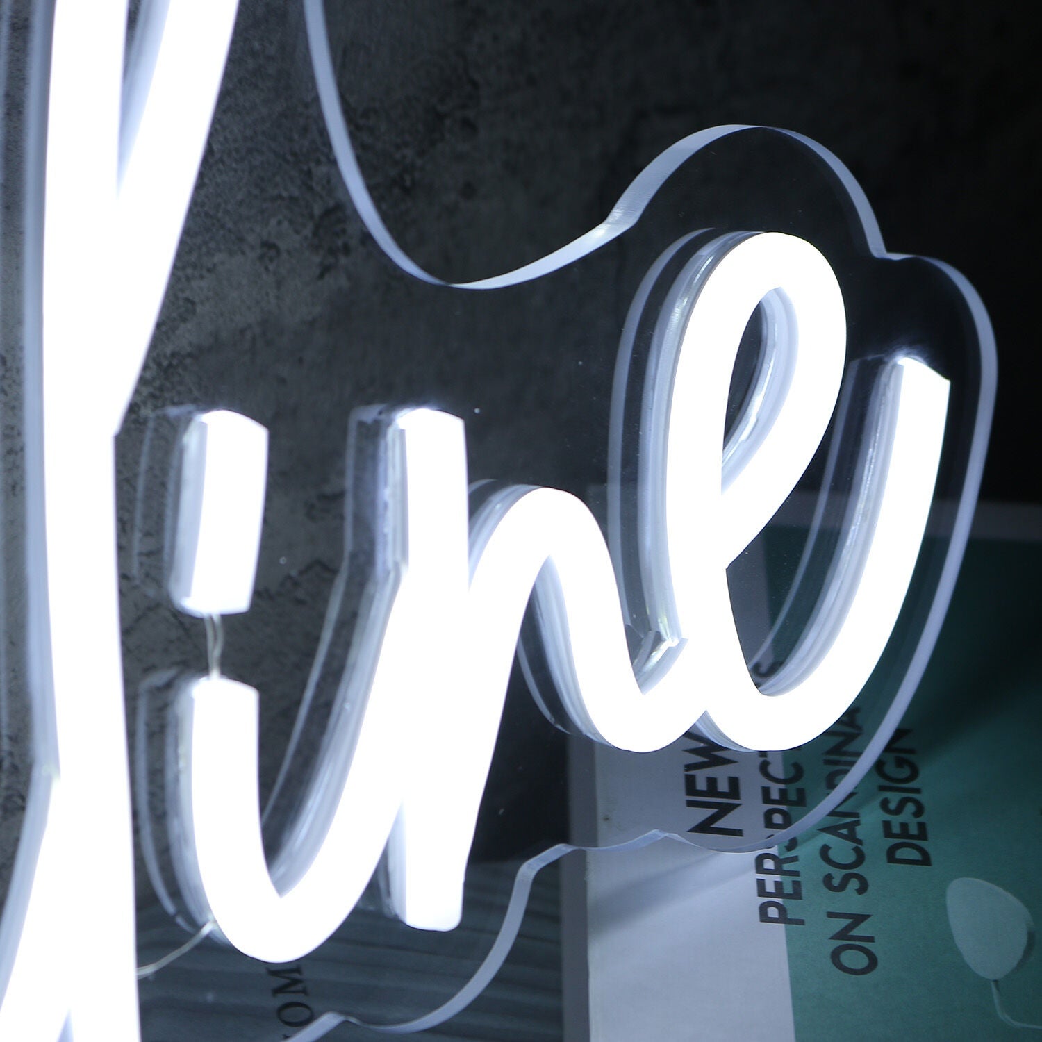 Madeline White Led Neon Sign - Shineneon