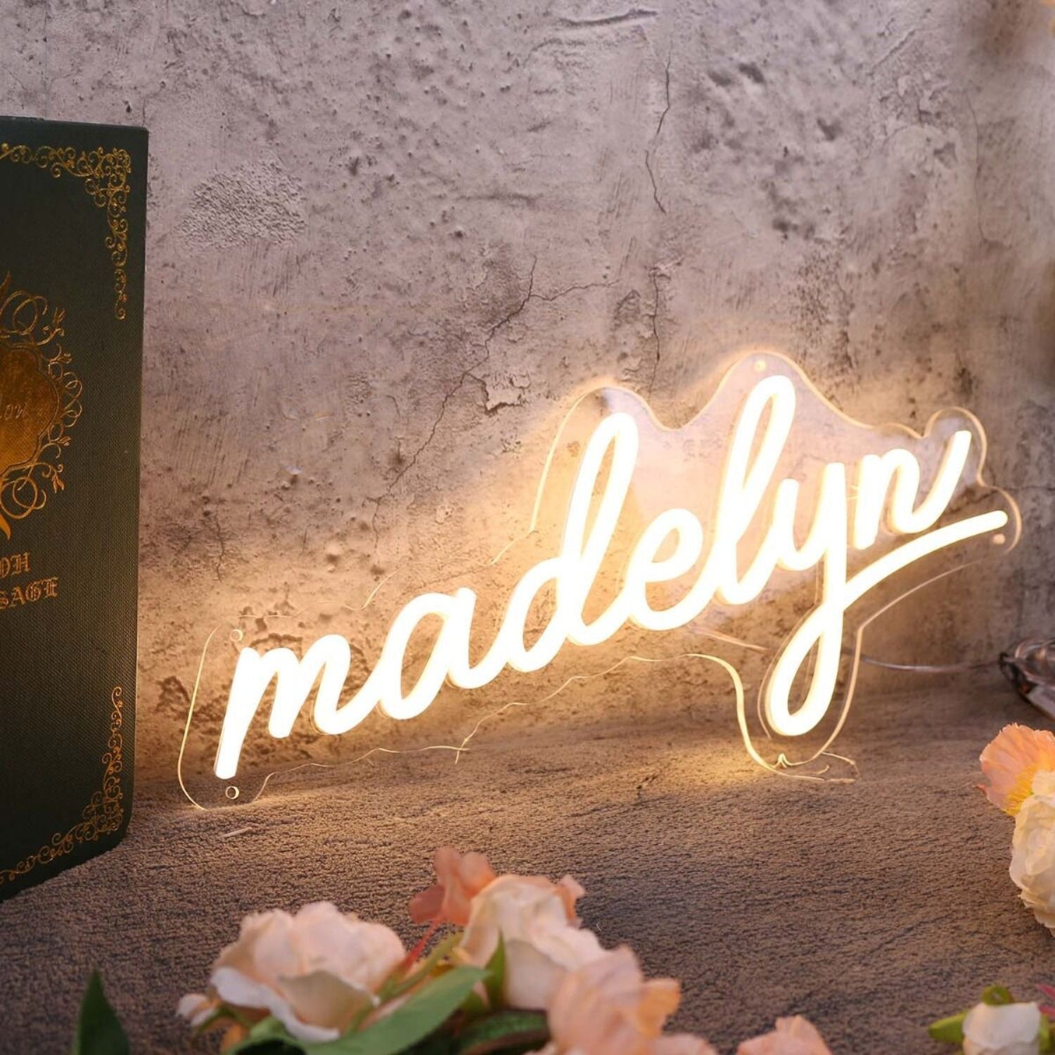 Madelyn Yellow Led Neon Sign - Shineneon