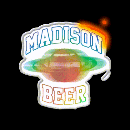 Madison Beer Light Beer Bar Decor Led Neon Sign Rgb Color - LED neon sign close-up detail