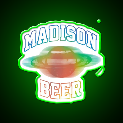 Madison Beer Light Beer Bar Decor Led Neon Sign Rgb Color - LED neon sign view 8