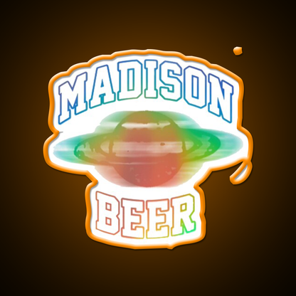 Madison Beer Light Beer Bar Decor Led Neon Sign Rgb Color - LED neon sign view 6