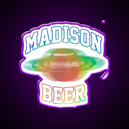 Madison Beer Light Beer Bar Decor Led Neon Sign Rgb Color - LED neon sign view 9