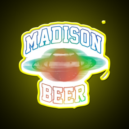 Madison Beer Light Beer Bar Decor Led Neon Sign Rgb Color - LED neon sign view 7