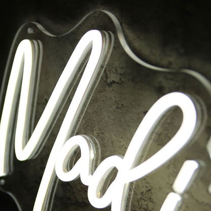 Madison Neon Name Sign For Personalized Decor | Shineneon