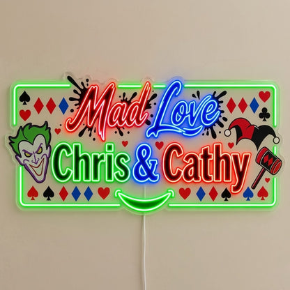 Mad Love Custom LED Neon Sign