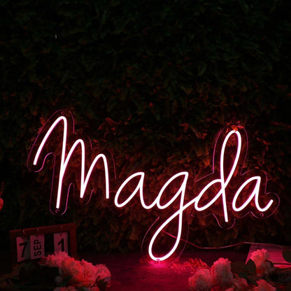 Magda Red Led Neon Sign - Shineneon