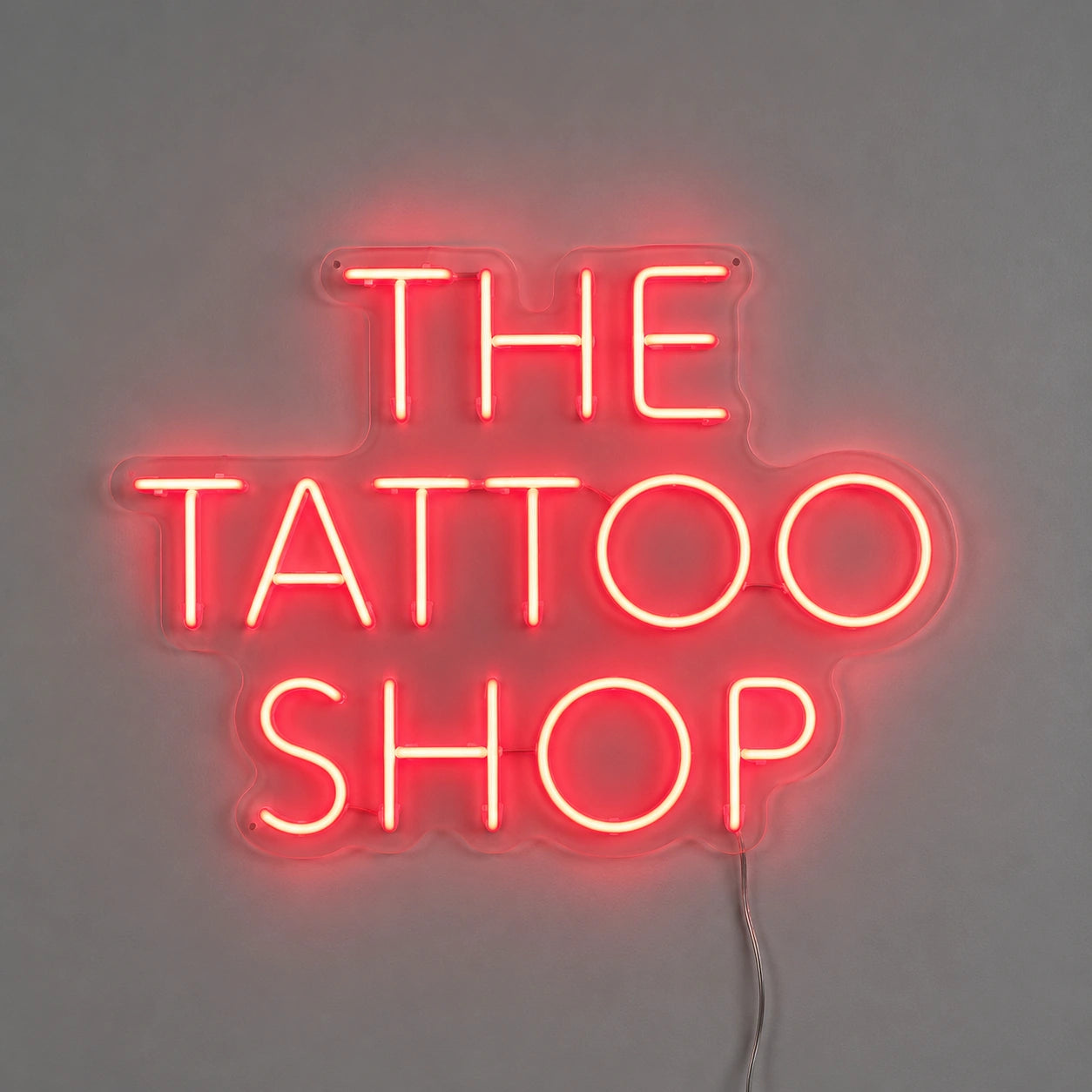Magenta Tattoo Shop Neon Sign LED Neon Sign high-converting product image