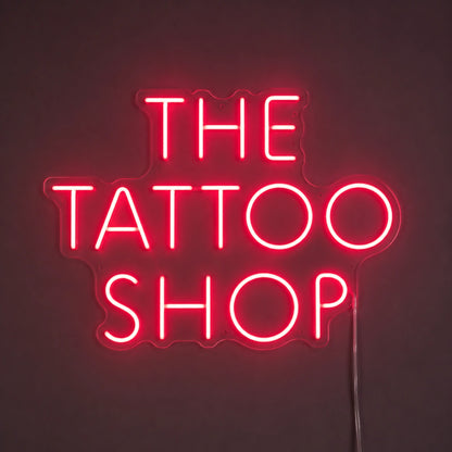 Magenta Tattoo Shop Neon Sign LED Neon Sign main product image