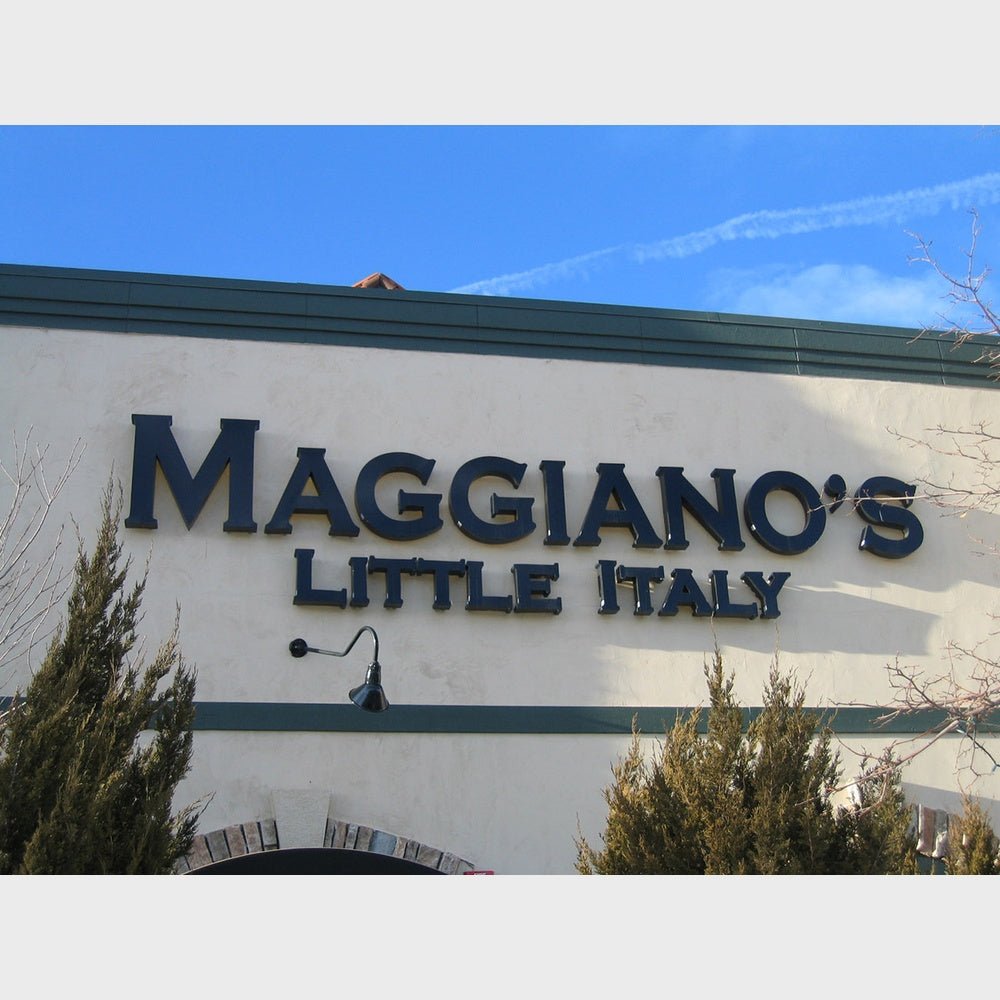 Maggiano Little Italy 3D Backlit Channel Letters Led Light Sign - Shineneon