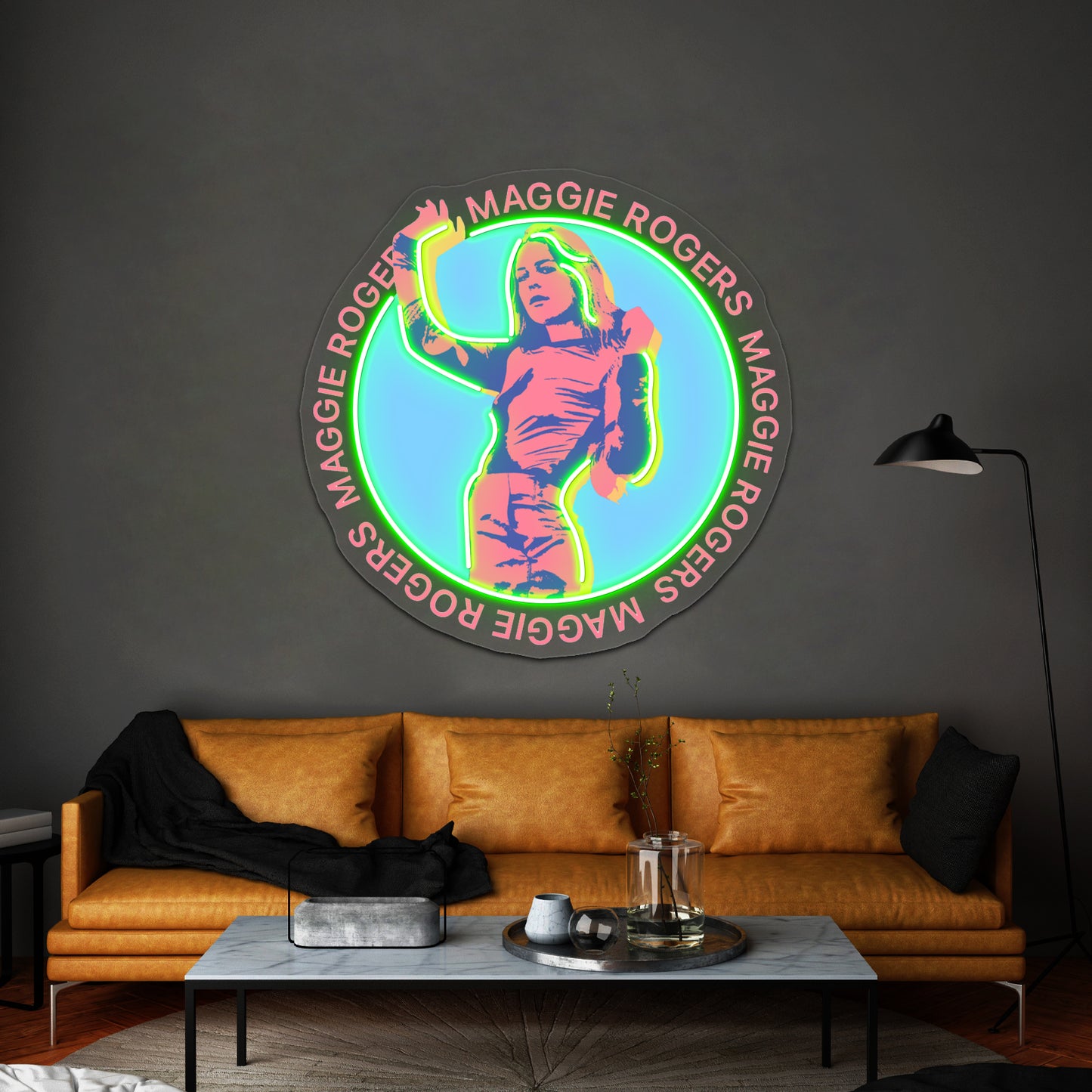 Maggie Rogers Artwork Led Neon