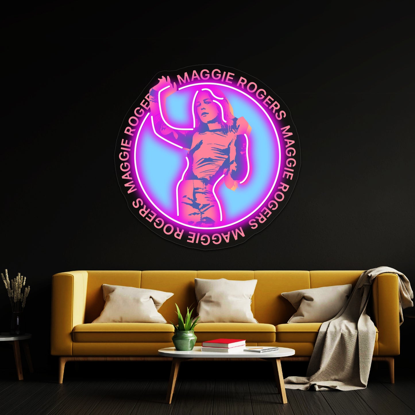 Maggie Rogers Artwork Led Neon