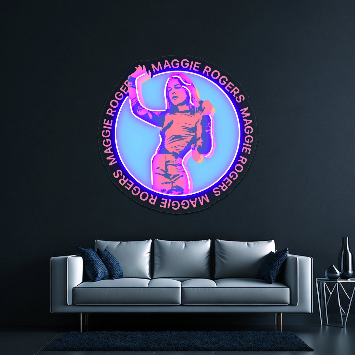 Maggie Rogers Artwork Led Neon