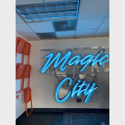 Magic City 3D Frontlit Channel Letters Led Light Sign