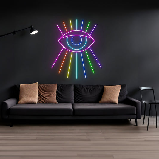 Magic Eye Neon Sign