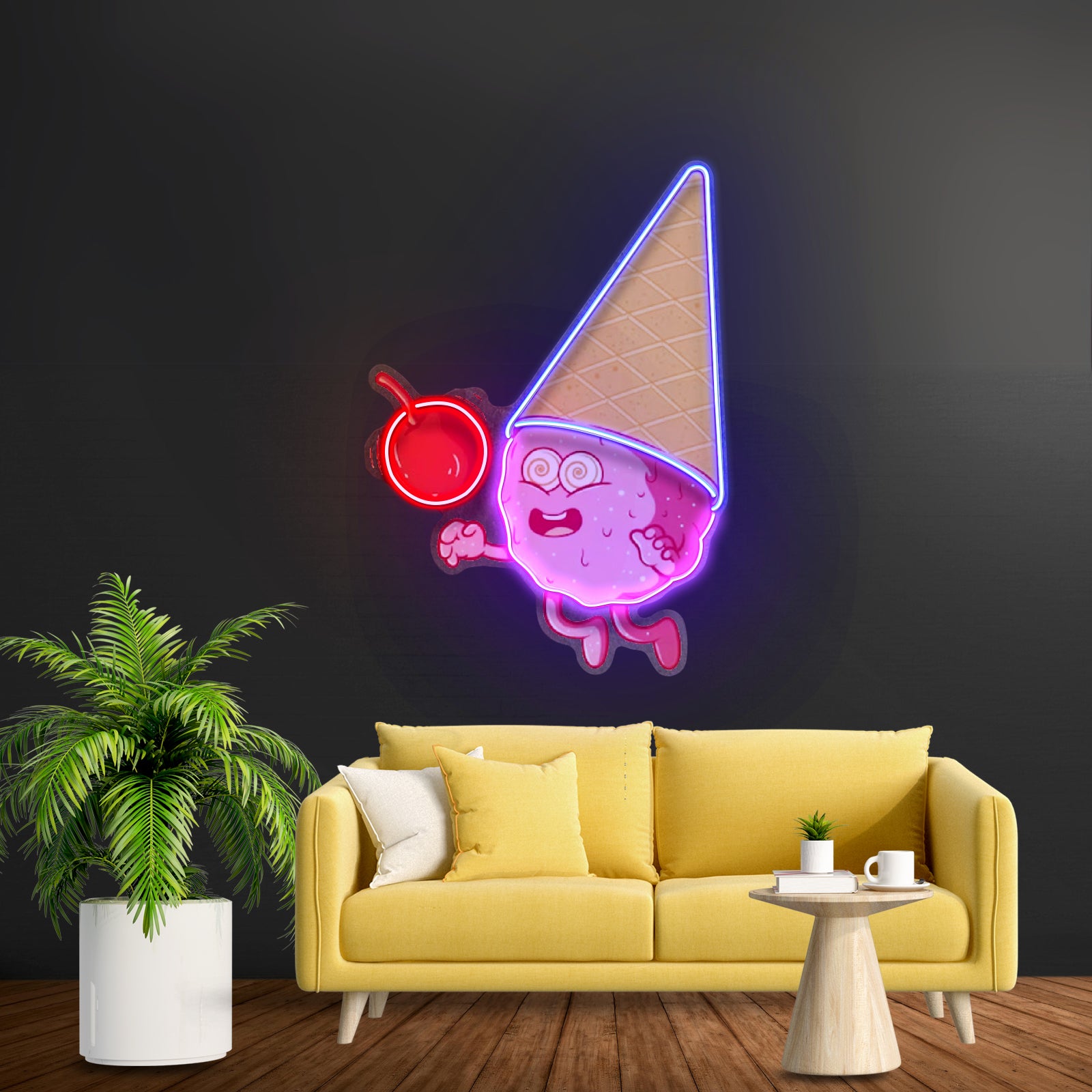 Magician Pumpkin Led Neon Sign Light Custom Led Signs