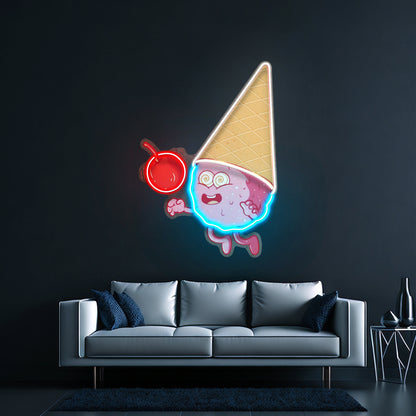 Magician Pumpkin Led Neon Sign Light Custom Led Signs