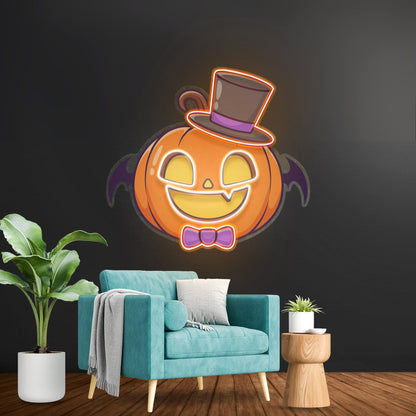 Magician Pumpkin Led Neon Sign Light Custom Led Signs - Shineneon