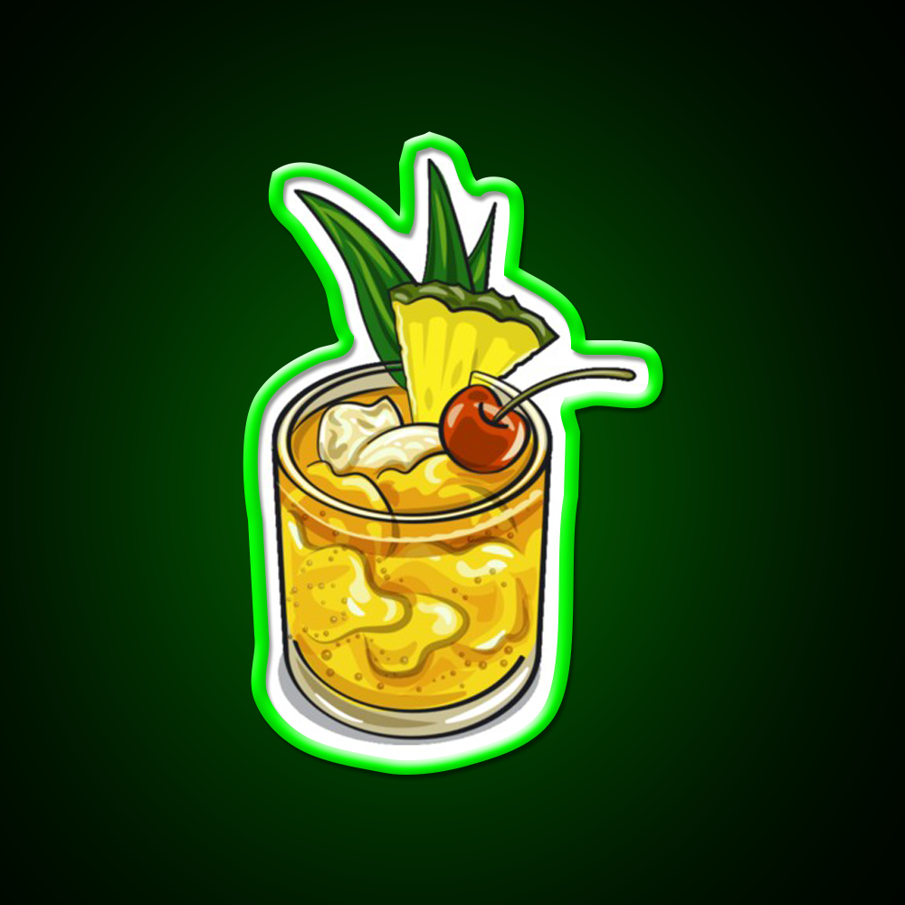 Mai Tai Cocktail Bar Decor Led Neon Sign Neon Party Sign Rgb Color - LED neon sign view 8