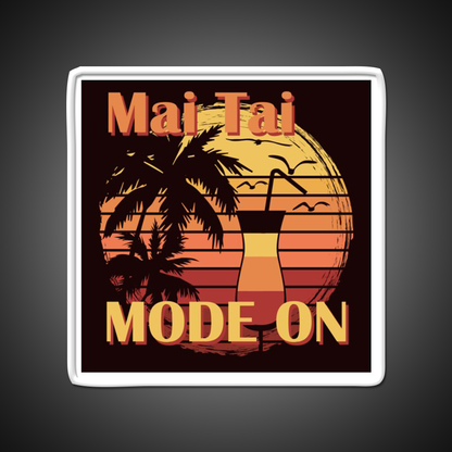 Mai Tai Mode On Cocktail Bar Decor Led Neon Sign Rgb Color - LED neon sign view 11