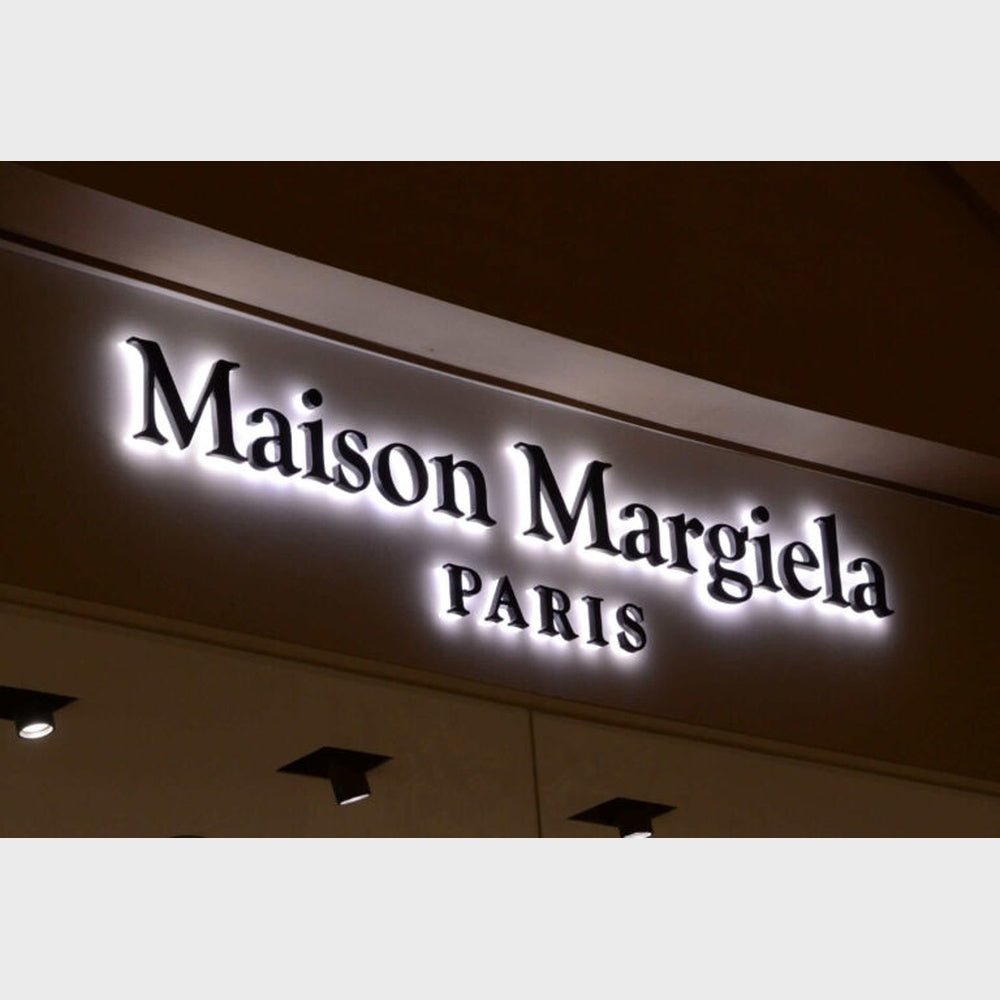 Maison Margiela Paris 3D Backlit Channel Letters Led Light Sign - Shineneon
