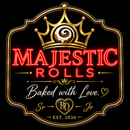 Majestic Rolls Custom LED Neon Sign | 87dcd016af17b9123b116cbdfea5133c8e3bec89027c08f9ebfc33b52ec11236 | effect