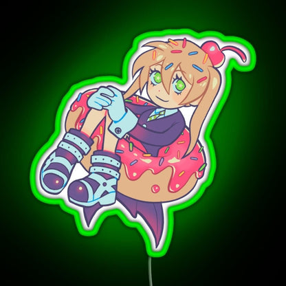 Maka Donut Rgb Led Neon Sign Pop Wall Art - Shineneon