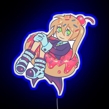 Maka Donut Rgb Led Neon Sign Pop Wall Art - Shineneon